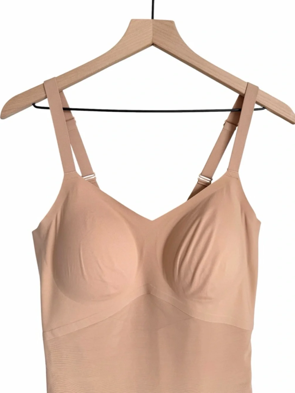 NEW Honeylove Mid-Thigh Bodysuit Sand Size XL